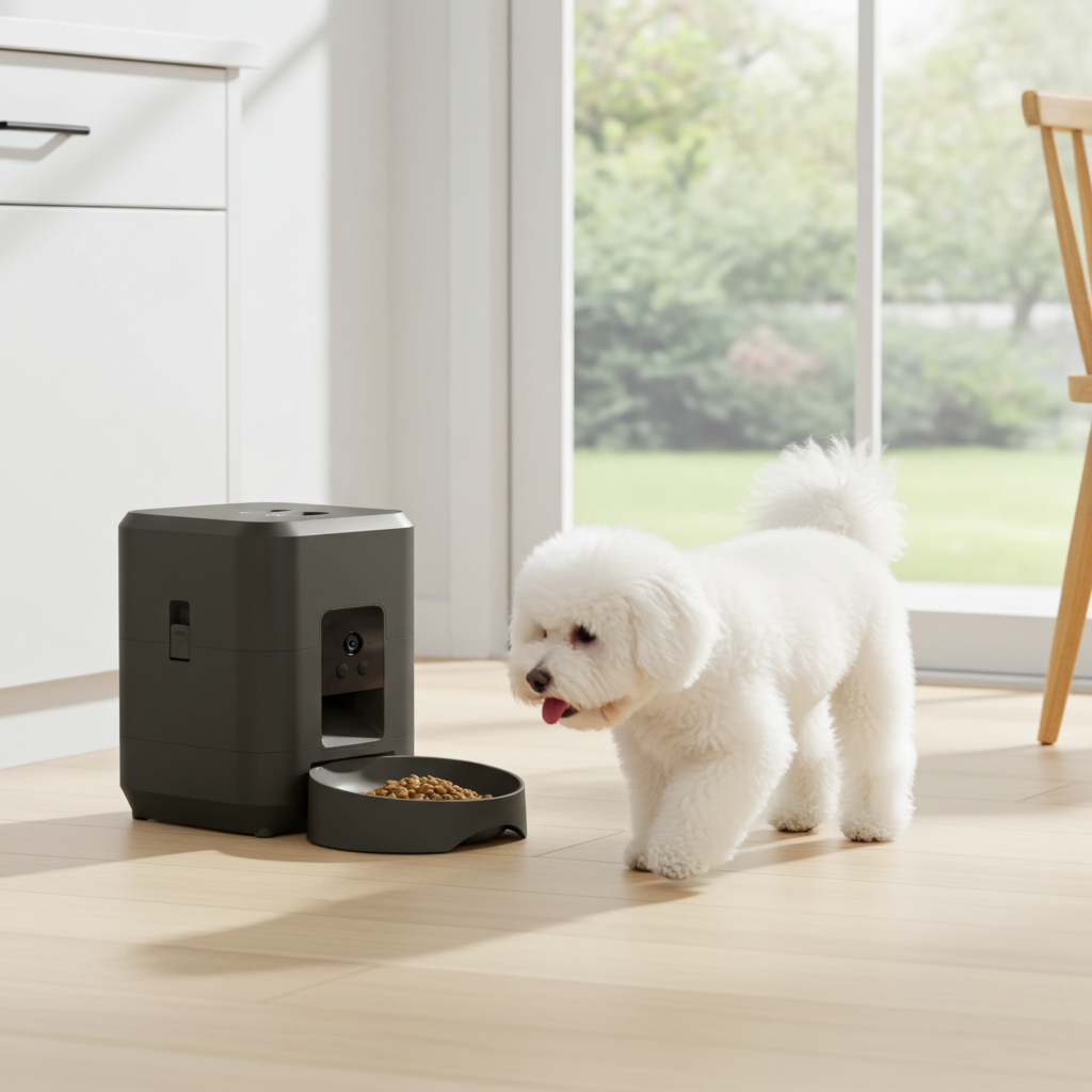 Smart Wi-Fi Automatic Pet Feeder with Camera App-Controlled – Pawvera