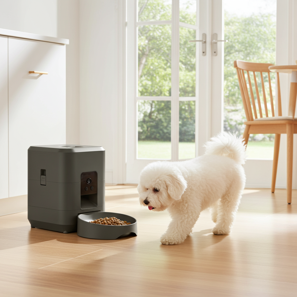 Smart Wi-Fi Automatic Pet Feeder with Camera App-Controlled – Pawvera