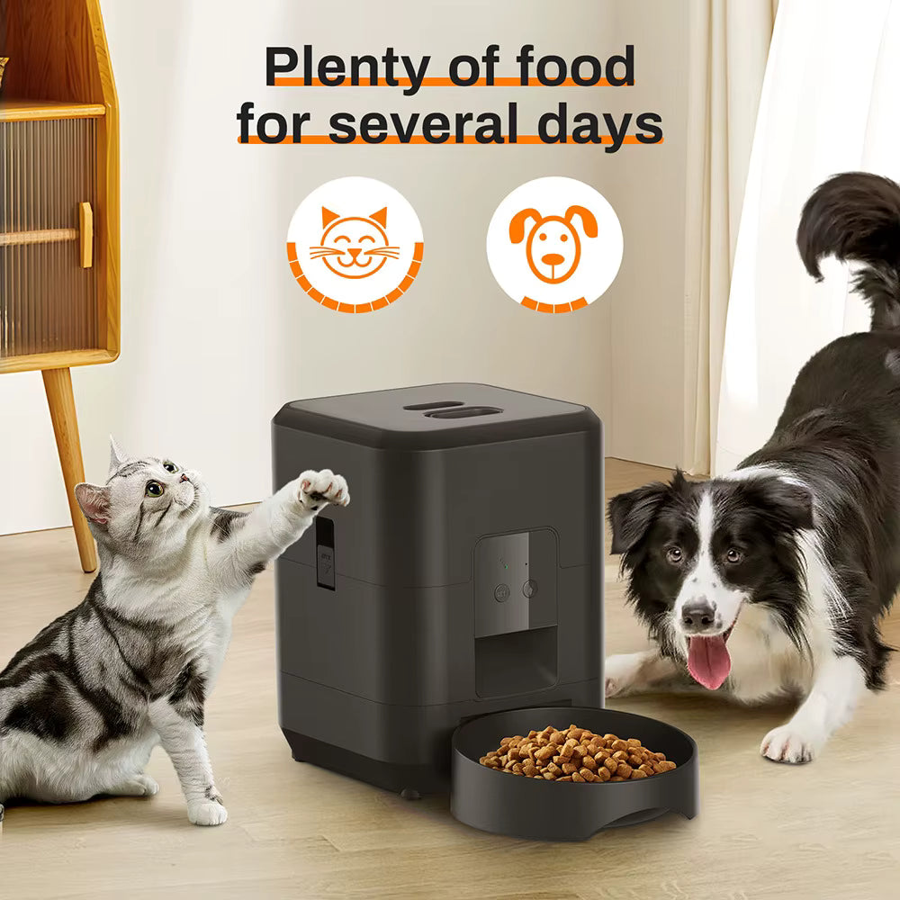 PawVera™ Smart Automatic Pet Feeder | 2L Timed Food Dispenser for Cats & Dogs