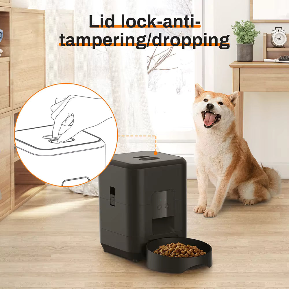 PawVera™ Smart Automatic Pet Feeder | 2L Timed Food Dispenser for Cats & Dogs