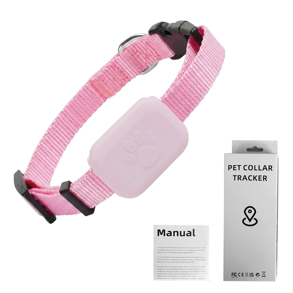 Pawvera™ Smart Pet GPS Tracker Collar – Works with Apple Find My, No Monthly Fees, Waterproof & Real-Time Tracking