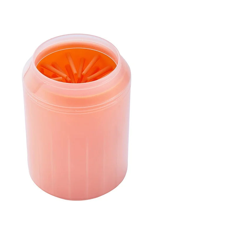 Dog Paw Cleaner Cup with Soft Silicone Bristles | Portable Pet Paw Washer for Quick & Easy Cleaning