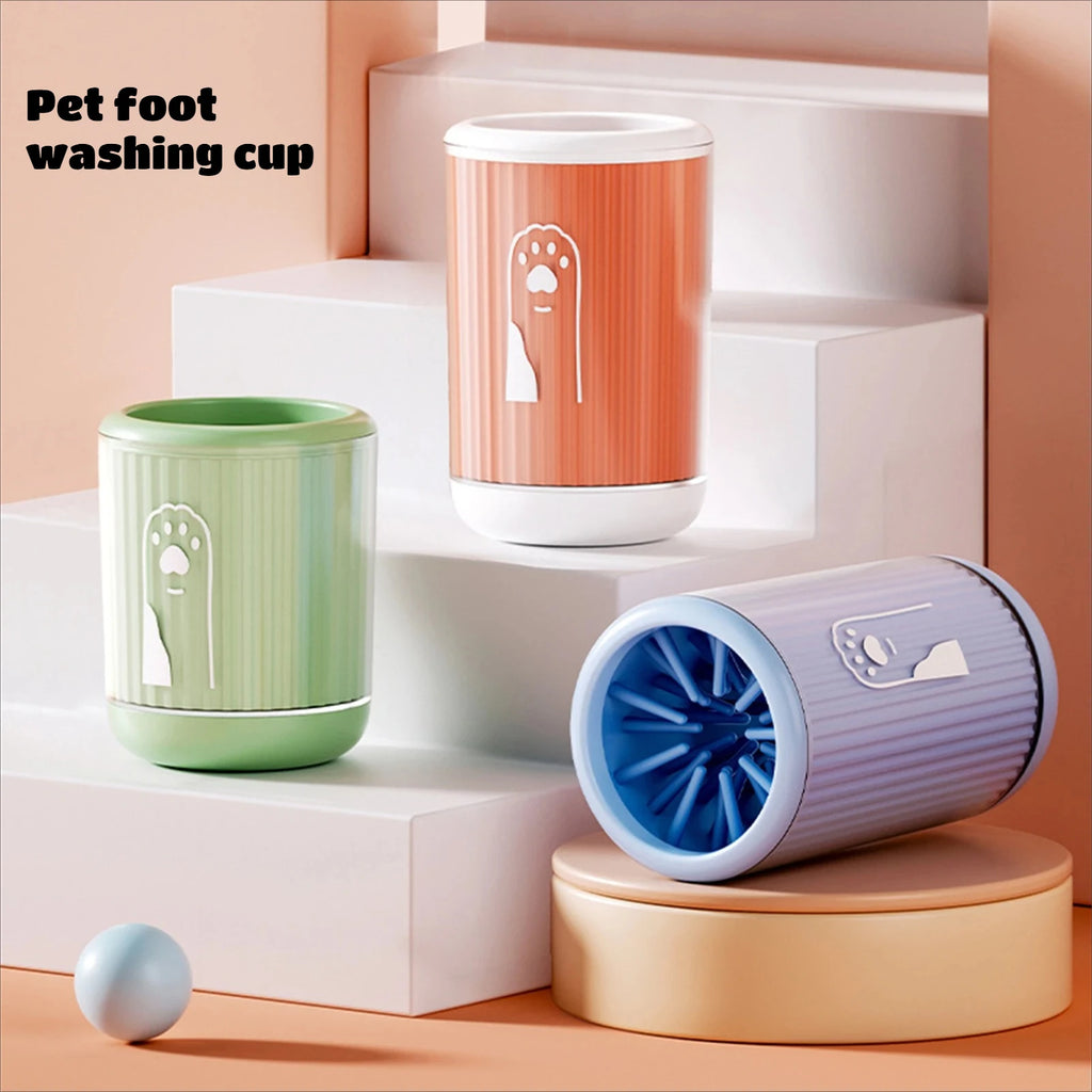 Portable Paw Cleaner Cup – Gentle No-Scrub Cleaner for Dogs & Cats