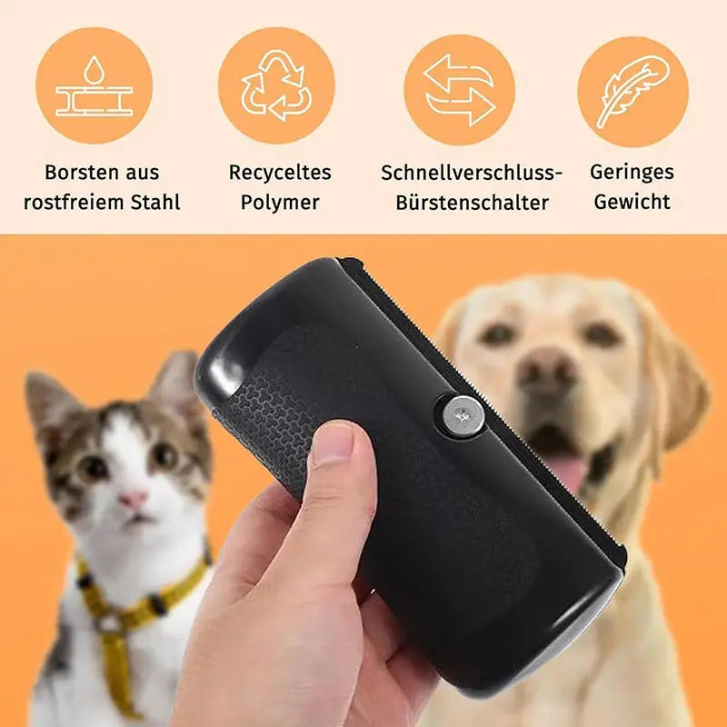 FurControl™ Professional Deshedding Brush for Dogs & Cats – Reduce Shedding & Keep Coat Healthy